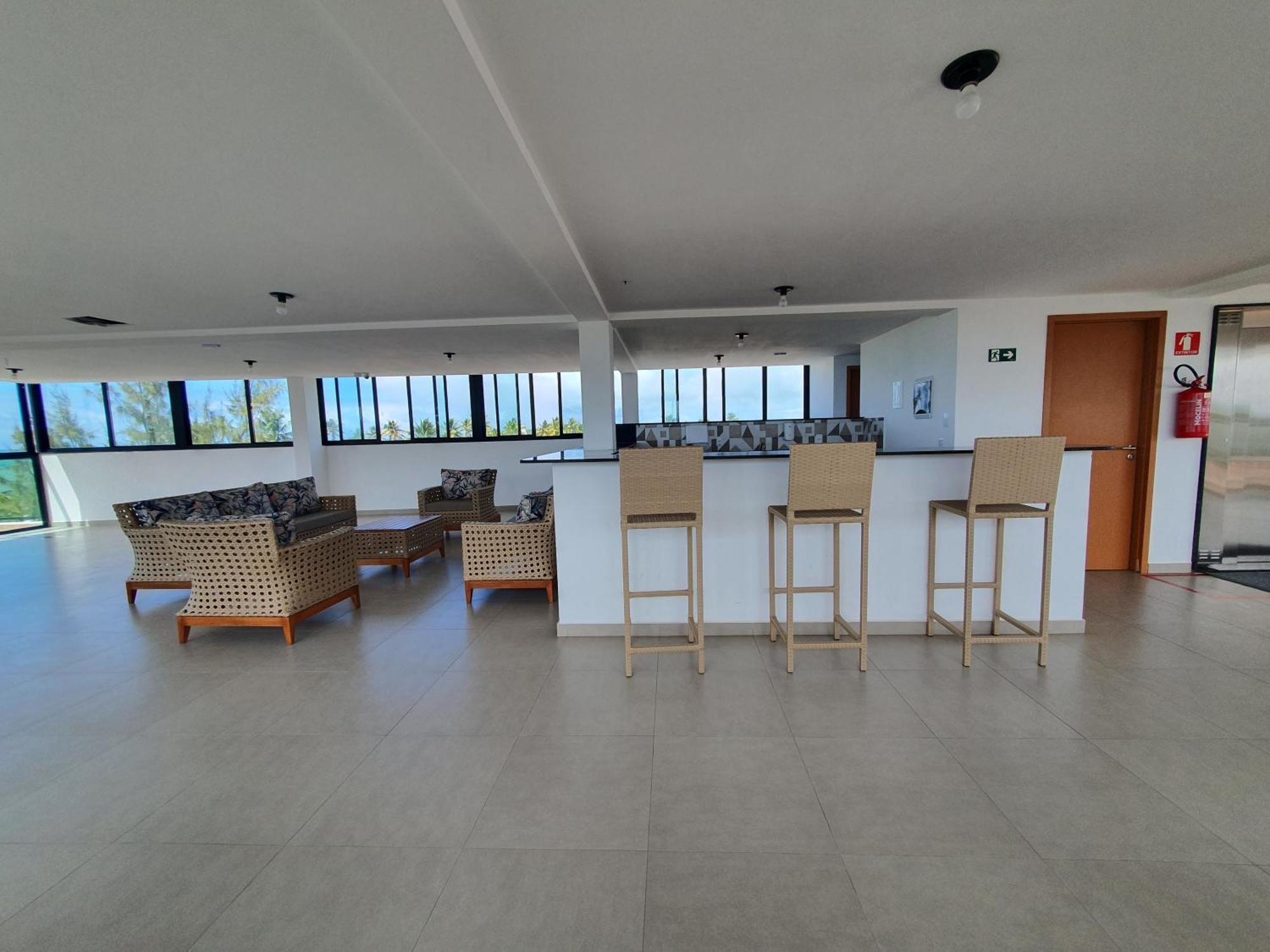 Flat Mobiliado A 15 M Da Praia Ipojuca Extérieur photo